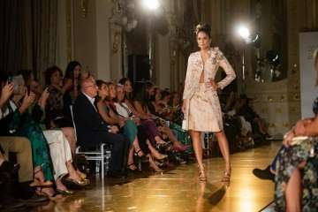 El espíritu heroico de las mujeres, protagonista de los diseños de la 2Âª jornada de GC Colección Bridal (Foto TA)